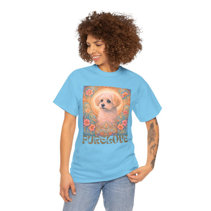 Foxypoo (Foodle) Vintage Graphic T-Shirt – Unisex Cotton Tee for Dog Lovers