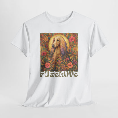 Afghan Vintage Graphic T-Shirt – Unisex Cotton Tee for Dog Lovers