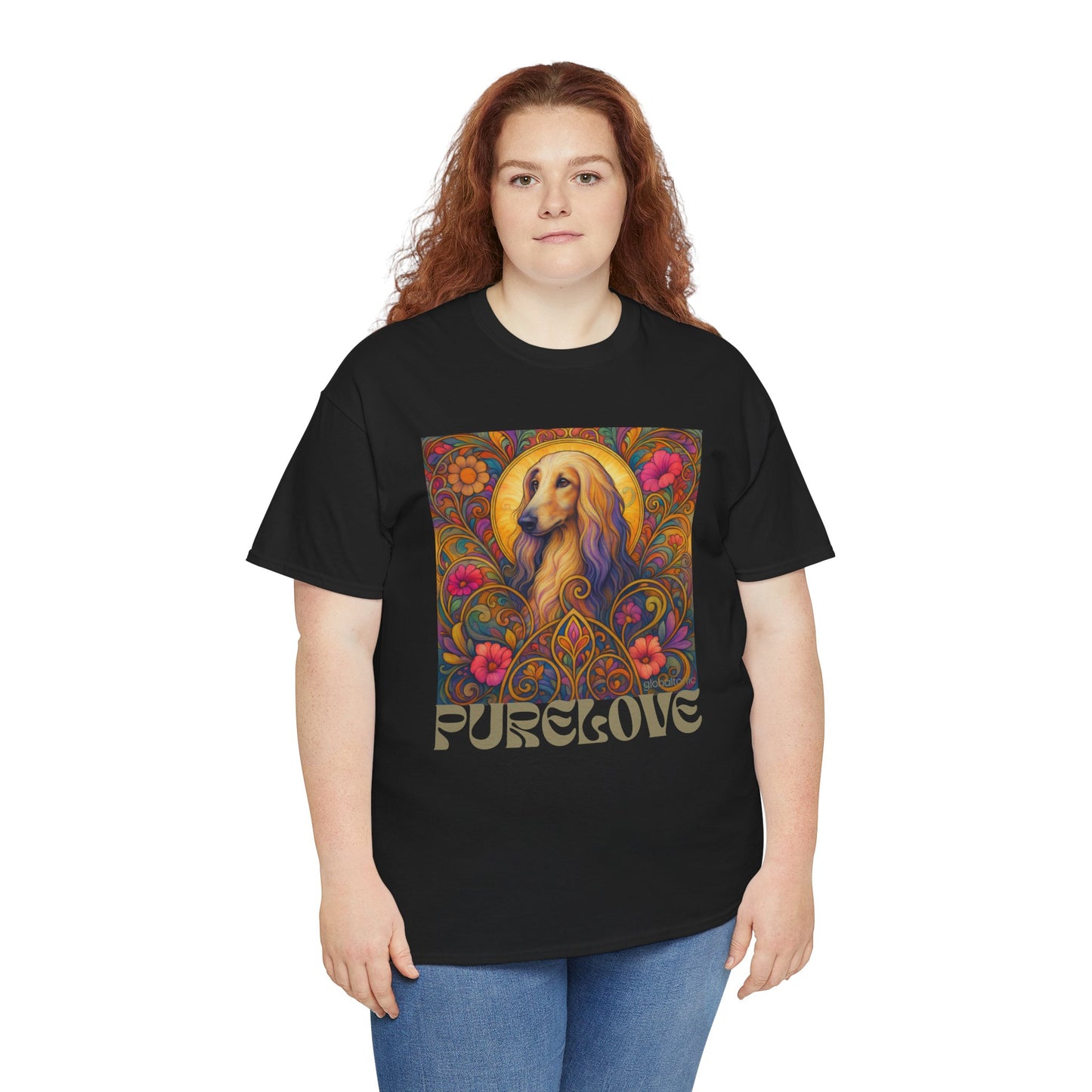 Afghan Vintage Graphic T-Shirt – Unisex Cotton Tee for Dog Lovers