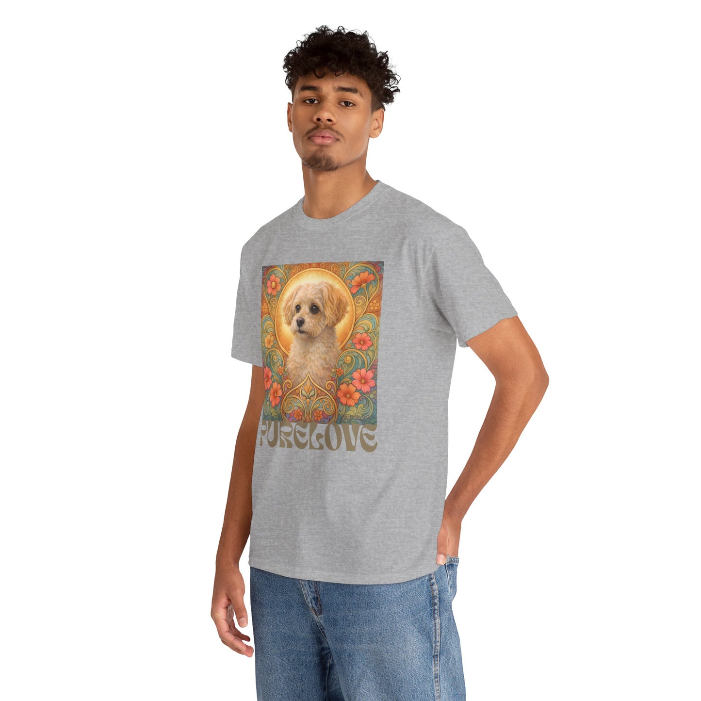 Foxypoo (Foodle) Vintage Graphic T-Shirt – Unisex Cotton Tee for Dog Lovers