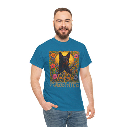 Black Kelpie Vintage Graphic T-Shirt – Unisex Cotton Tee for Dog Lovers
