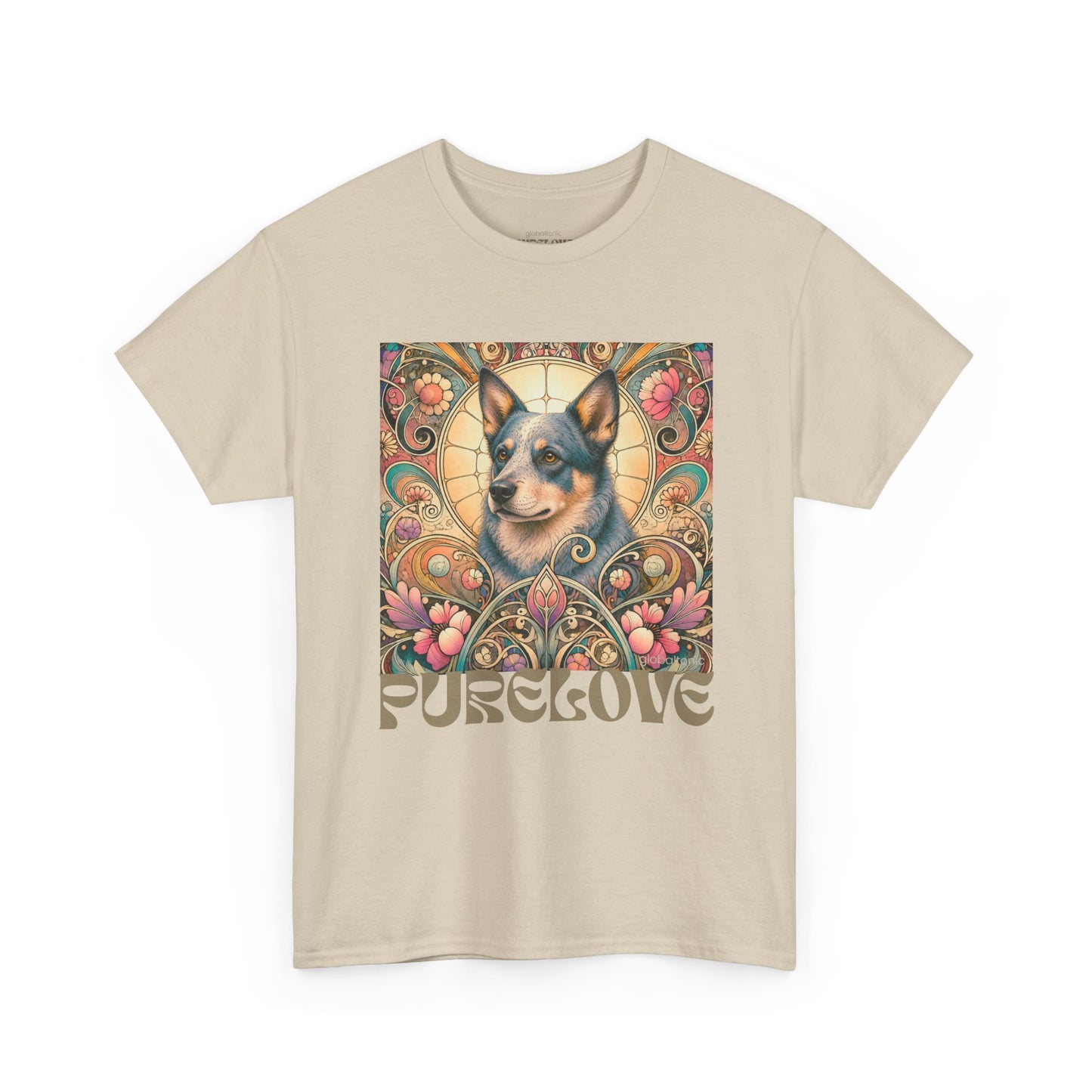 Australian Blue Heeler Vintage Graphic T-Shirt – Unisex Cotton Tee for Dog Lovers