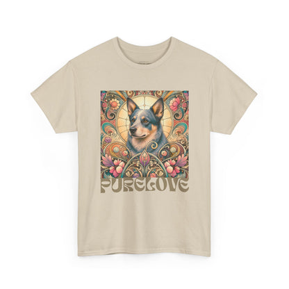 Australian Blue Heeler Vintage Graphic T-Shirt – Unisex Cotton Tee for Dog Lovers