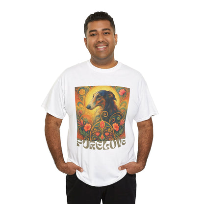 Borzoi Vintage Graphic T-Shirt – Unisex Cotton Tee for Dog Lovers