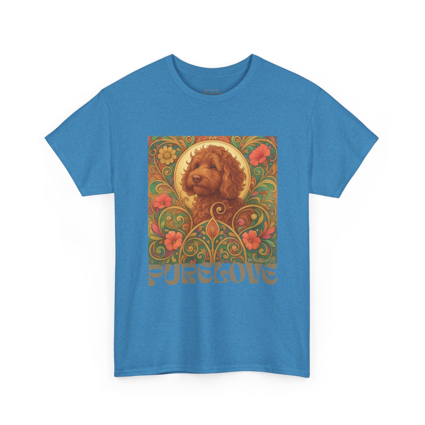 Red Cavapoo (Cavoodle) Vintage Graphic T-Shirt – Unisex Cotton Tee for Dog Lovers
