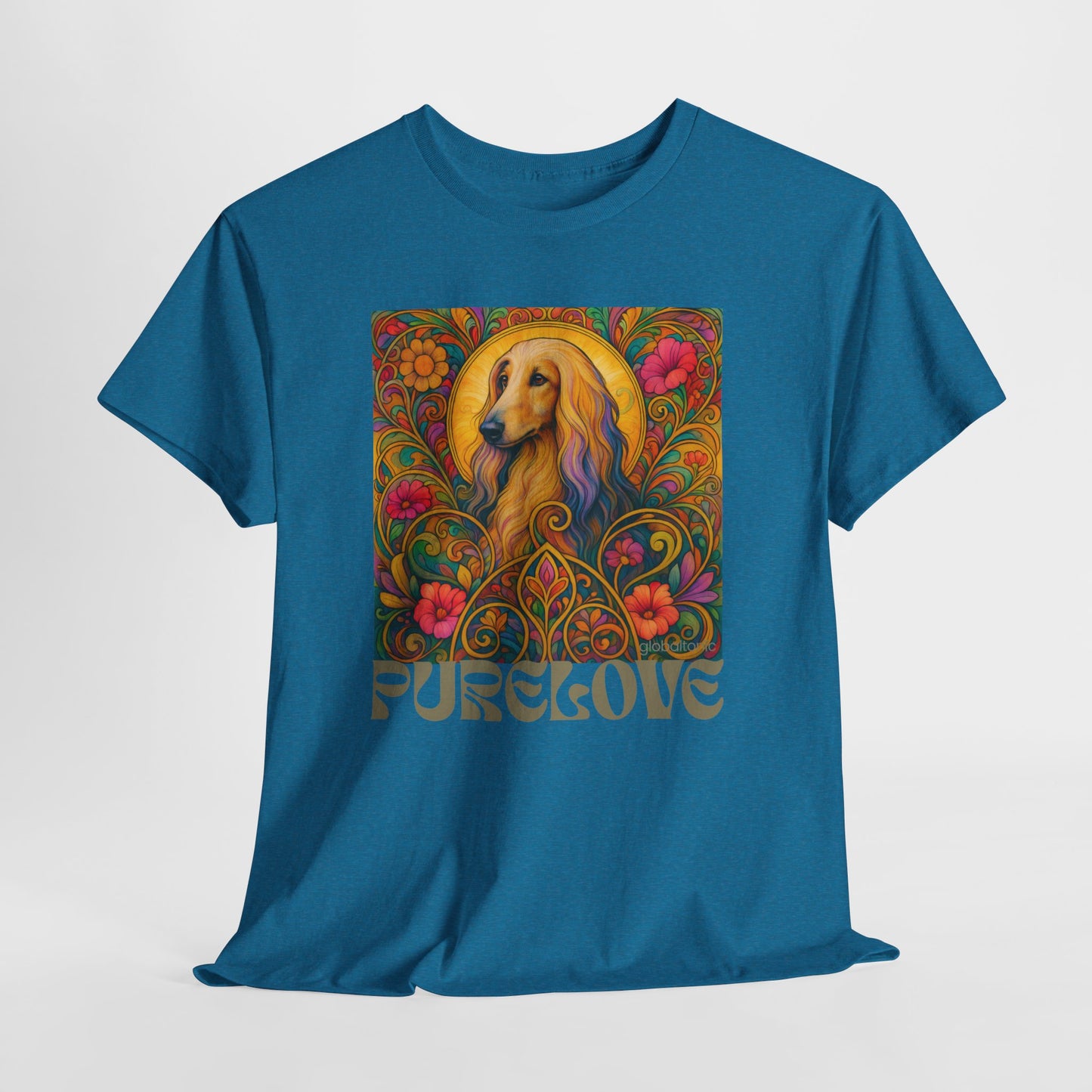 Afghan Vintage Graphic T-Shirt – Unisex Cotton Tee for Dog Lovers