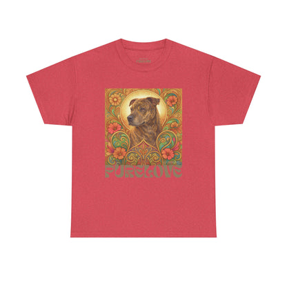 Staffy Brown Brindle Vintage Graphic T-Shirt – Unisex Cotton Tee for Dog Lovers