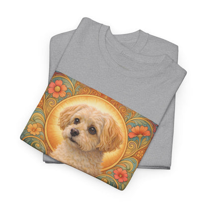 Foxypoo (Foodle) Vintage Graphic T-Shirt – Unisex Cotton Tee for Dog Lovers
