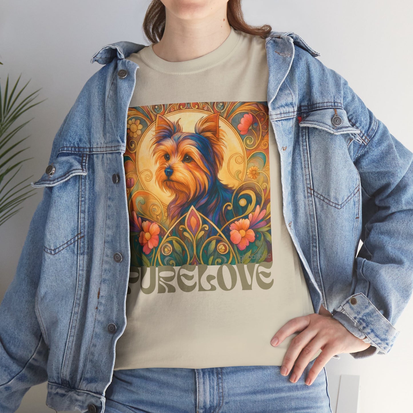 Australian Terrier Vintage Graphic T-Shirt – Unisex Cotton Tee for Dog Lovers