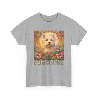 West Highland Terrier (Westie) Vintage Graphic T-Shirt – Unisex Cotton Tee for Dog Lovers