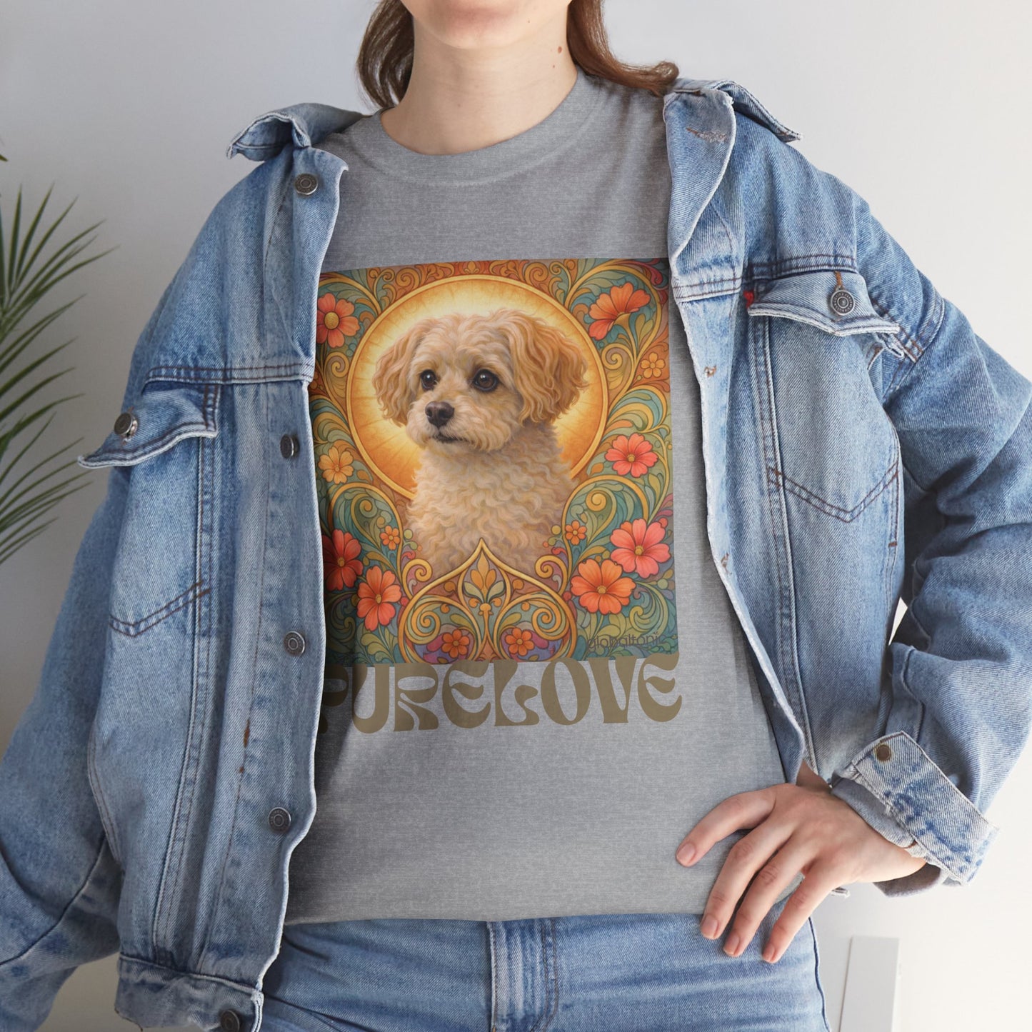 Foxypoo (Foodle) Vintage Graphic T-Shirt – Unisex Cotton Tee for Dog Lovers
