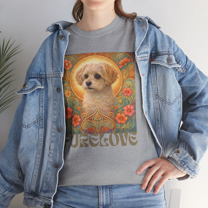 Foxypoo (Foodle) Vintage Graphic T-Shirt – Unisex Cotton Tee for Dog Lovers