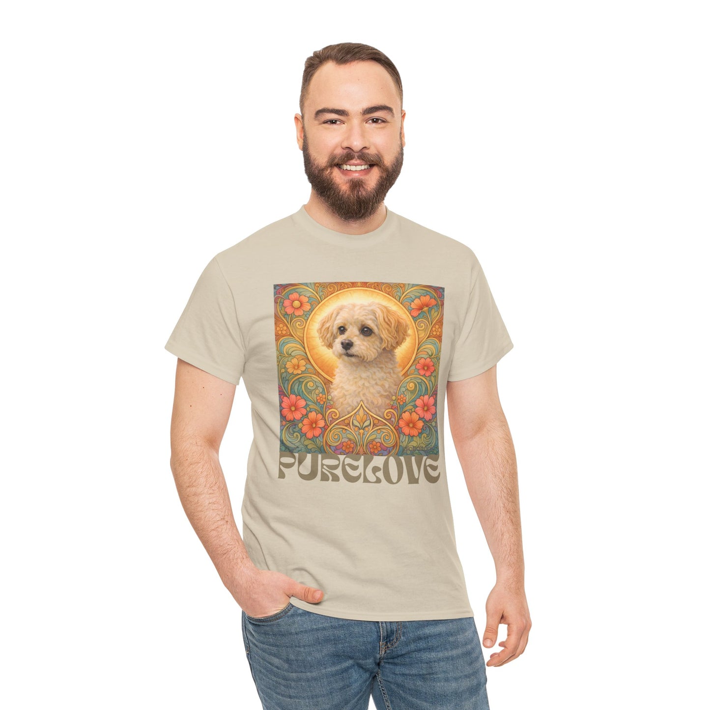 Foxypoo (Foodle) Vintage Graphic T-Shirt – Unisex Cotton Tee for Dog Lovers