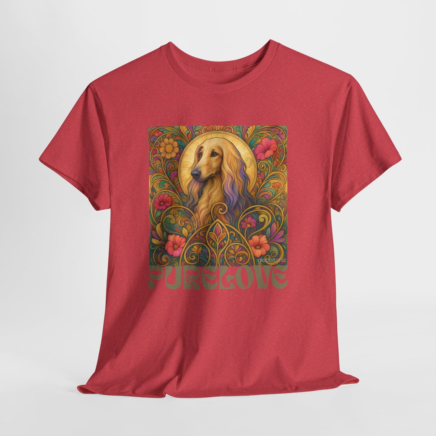 Afghan Vintage Graphic T-Shirt – Unisex Cotton Tee for Dog Lovers
