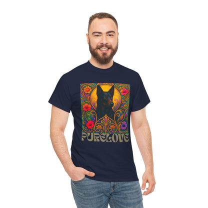 Black Kelpie Vintage Graphic T-Shirt – Unisex Cotton Tee for Dog Lovers