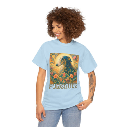 Borzoi Vintage Graphic T-Shirt – Unisex Cotton Tee for Dog Lovers