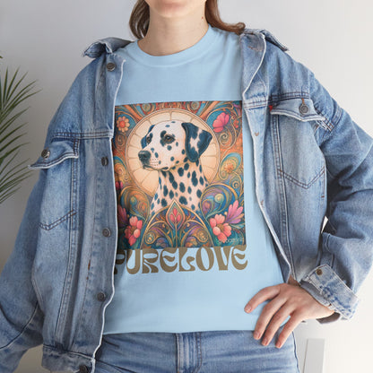 Dalmatian Vintage Graphic T-Shirt – Unisex Cotton Tee for Dog Lovers