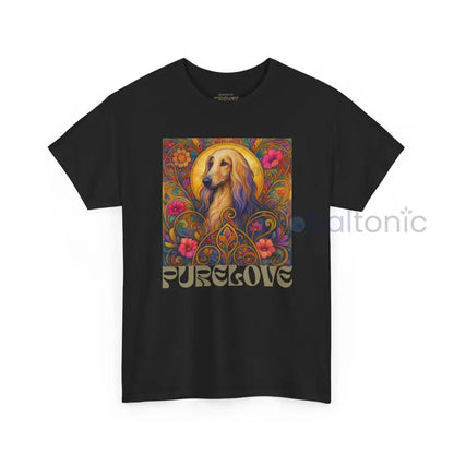 Afghan Vintage Graphic T-Shirt – Unisex Cotton Tee for Dog Lovers T-Shirt