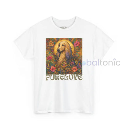 Afghan Vintage Graphic T-Shirt – Unisex Cotton Tee for Dog Lovers T-Shirt