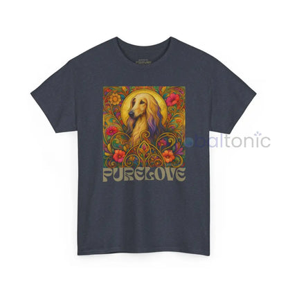 Afghan Vintage Graphic T-Shirt – Unisex Cotton Tee for Dog Lovers T-Shirt