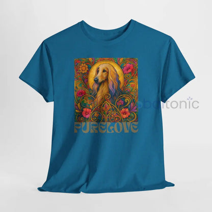 Afghan Vintage Graphic T-Shirt – Unisex Cotton Tee for Dog Lovers T-Shirt