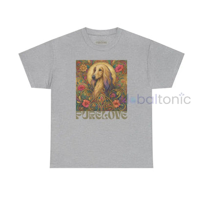Afghan Vintage Graphic T-Shirt – Unisex Cotton Tee for Dog Lovers Sport Grey / S T-Shirt
