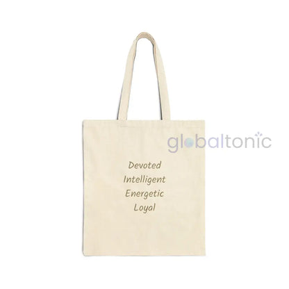 Australian Blue Heeler Vintage Dog-Lovers Cotton Canvas Tote Bag - Unique Artistic Durable Bags