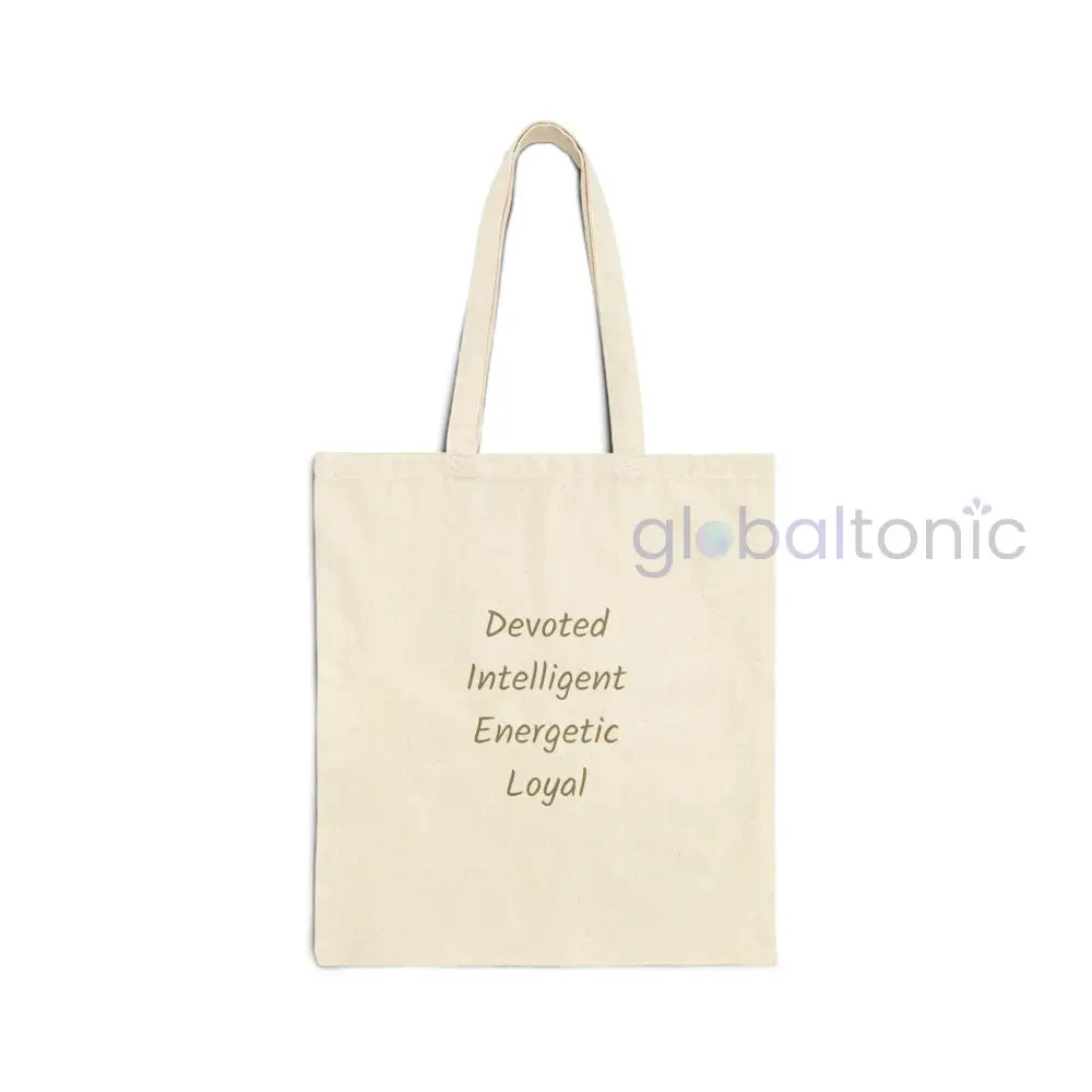 Australian Blue Heeler Vintage Dog-Lovers Cotton Canvas Tote Bag - Unique Artistic Durable Bags