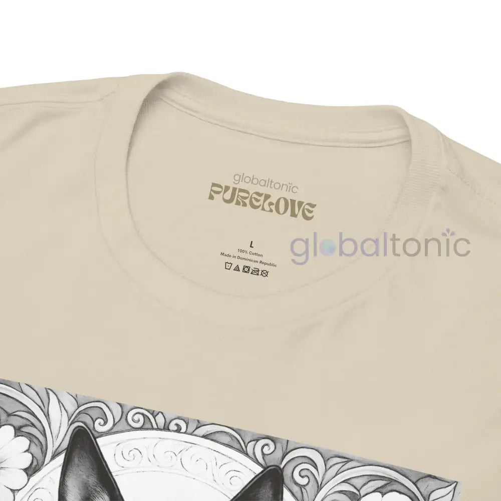 Australian Blue Heeler Vintage Unisex Cotton Tee for Dog Lovers (Black & White) T-Shirt