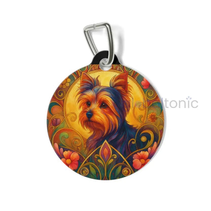 Australian Terrier Dog Tag - Vintage Design Gift for Dog Lovers & Pet Owners 1’’ Pets