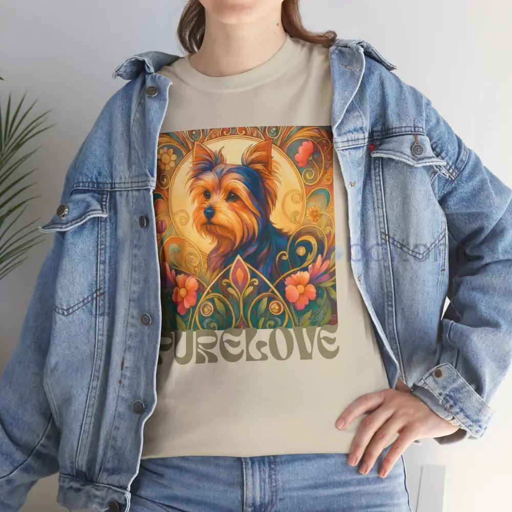 Australian Terrier Vintage Graphic T-Shirt – Unisex Cotton Tee for Dog Lovers T-Shirt