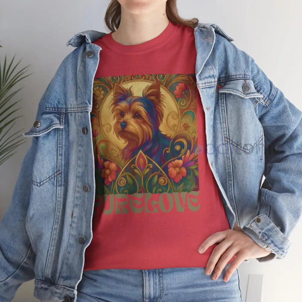 Australian Terrier Vintage Graphic T-Shirt – Unisex Cotton Tee for Dog Lovers T-Shirt