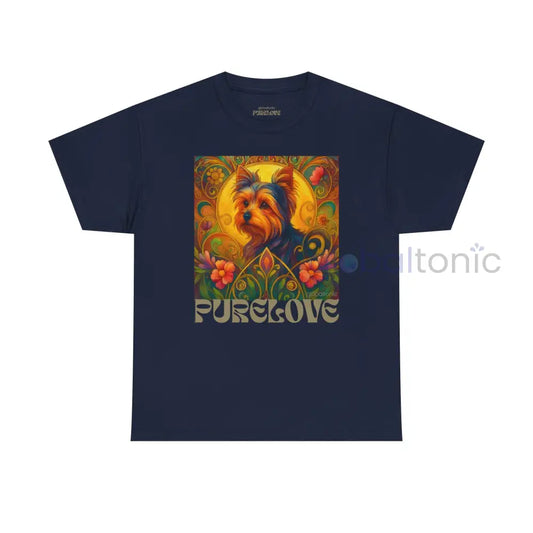 Australian Terrier Vintage Graphic T-Shirt – Unisex Cotton Tee for Dog Lovers Navy / S T-Shirt