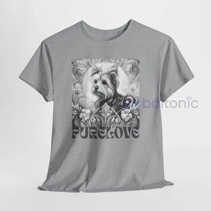 Australian Terrier Vintage Unisex Cotton Tee for Dog Lovers (Black & White) T-Shirt