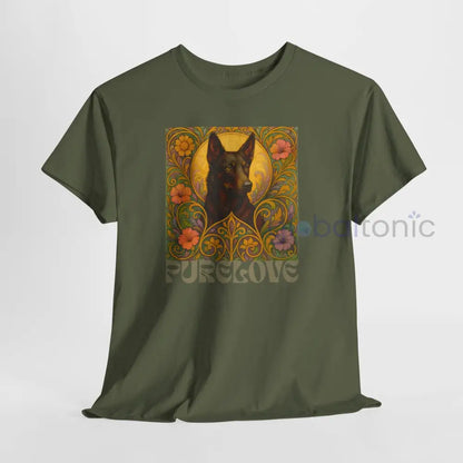 Black Kelpie Vintage Graphic T-Shirt – Unisex Cotton Tee for Dog Lovers T-Shirt