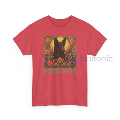 Black Kelpie Vintage Graphic T-Shirt – Unisex Cotton Tee for Dog Lovers T-Shirt