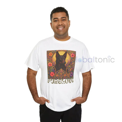 Black Kelpie Vintage Graphic T-Shirt – Unisex Cotton Tee for Dog Lovers T-Shirt