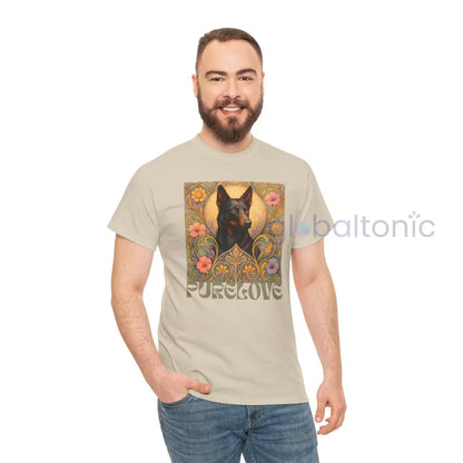 Black Kelpie Vintage Graphic T-Shirt – Unisex Cotton Tee for Dog Lovers T-Shirt