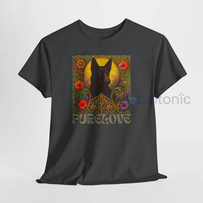 Black Kelpie Vintage Graphic T-Shirt – Unisex Cotton Tee for Dog Lovers T-Shirt