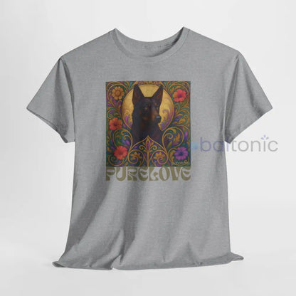 Black Kelpie Vintage Graphic T-Shirt – Unisex Cotton Tee for Dog Lovers T-Shirt
