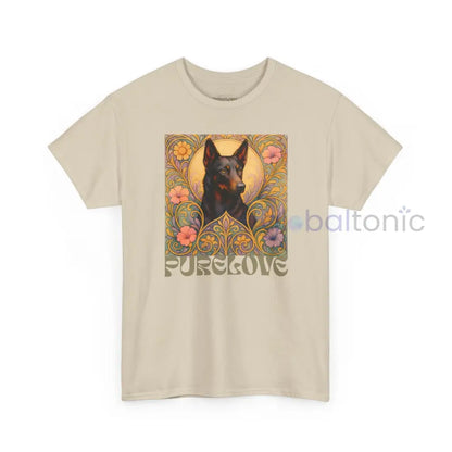 Black Kelpie Vintage Graphic T-Shirt – Unisex Cotton Tee for Dog Lovers T-Shirt