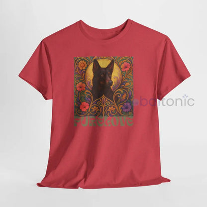 Black Kelpie Vintage Graphic T-Shirt – Unisex Cotton Tee for Dog Lovers T-Shirt