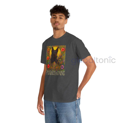 Black Kelpie Vintage Graphic T-Shirt – Unisex Cotton Tee for Dog Lovers T-Shirt