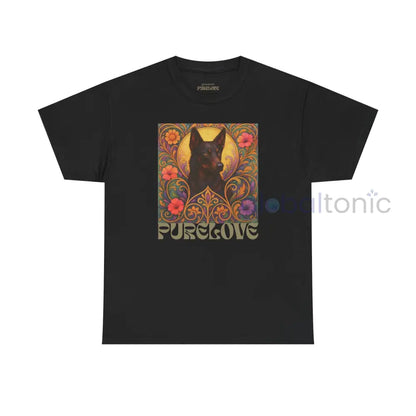 Black Kelpie Vintage Graphic T-Shirt – Unisex Cotton Tee for Dog Lovers Black / S T-Shirt