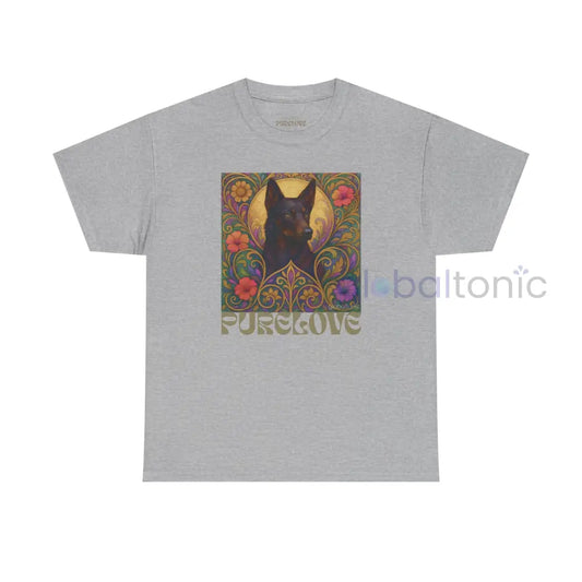 Black Kelpie Vintage Graphic T-Shirt – Unisex Cotton Tee for Dog Lovers Sport Grey / S T-Shirt