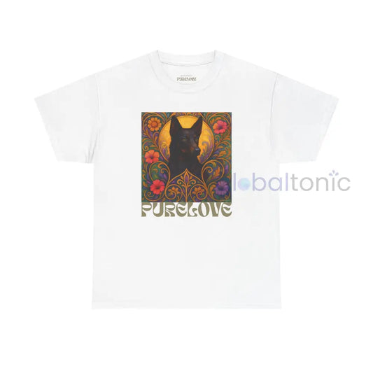 Black Kelpie Vintage Graphic T-Shirt – Unisex Cotton Tee for Dog Lovers White / S T-Shirt