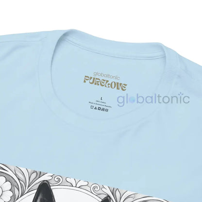 Black Kelpie Vintage Unisex Cotton Tee for Dog Lovers (Black & White) T-Shirt