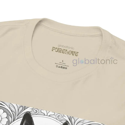 Black Kelpie Vintage Unisex Cotton Tee for Dog Lovers (Black & White) T-Shirt