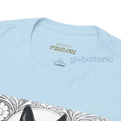 Black Kelpie Vintage Unisex Cotton Tee for Dog Lovers (Black & White) T-Shirt