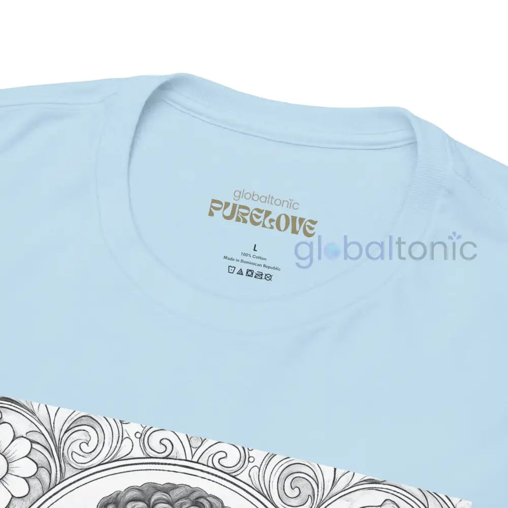 Black Poodle Vintage Unisex Cotton Tee for Dog Lovers (Black & White) T-Shirt